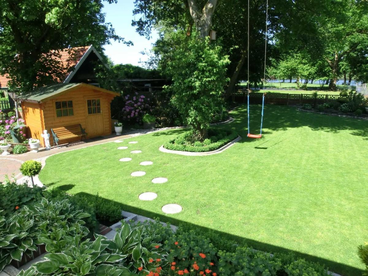 Ferienhaus Hubertus, 95059 Rhauderfehn Exterior foto